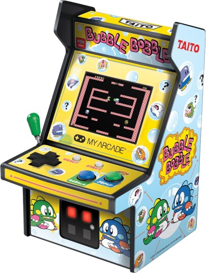 My Arcade Micro Player Pro 6,75 Bubble Bobble retro spillkonsoll My Arcade Micro Player Pro 6,75 Bubble Bobble retro spillkonsoll