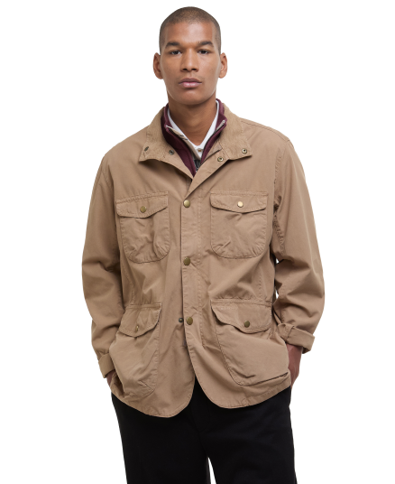 Barbour Men"s Barbour Ogston Casual Jacket Stone XXL