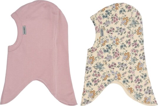 Mikk line 2 Pack Cotton Fullface Pink 86/92
