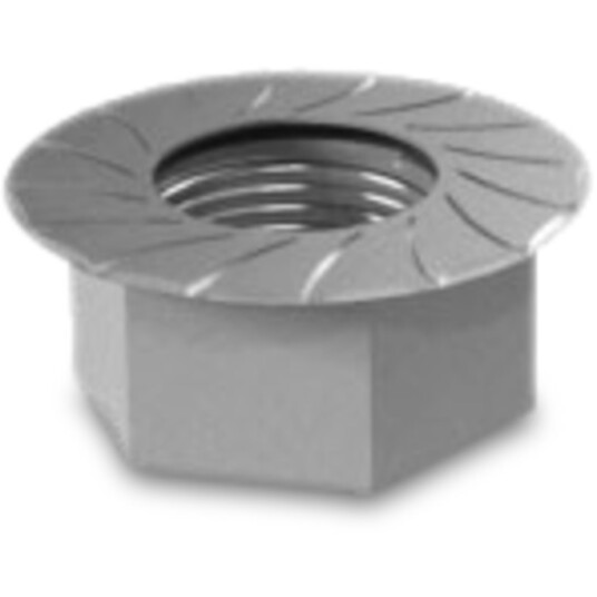 K2 Systems K2 Hexagon Flange Nut With Serration M8, 100 Stk