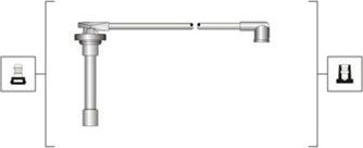 Tennplugg kabelsett MAGNETI MARELLI 941319170099