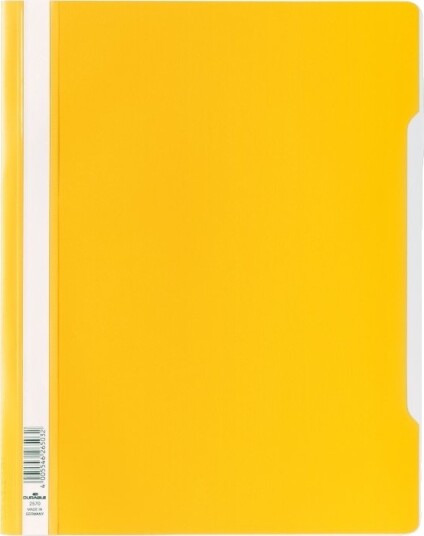 Durable Clear View Folder A4 Yellow Pvc Gult A4 239 Mm 311 Mm