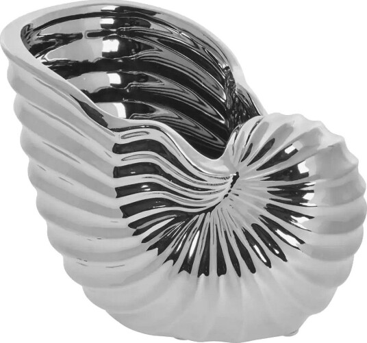 Lene Bjerre Jiola Flower Pot 19.5X13X15 Cm. Silver SILVER 19.5X 15X 13 cm