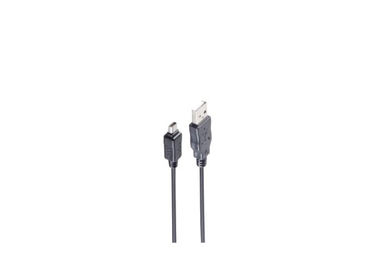 Shiverpeaks Basic S Usb 2.0 A Hann Til Mini Usb 2.0 12 Pins Hann 1,5 M Bs77372