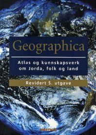 Geographica; atlas og kunnskapsverk om jorda folk og land Innbundet Pent brukt bok