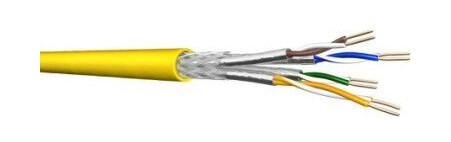 Draka Uc Future Compact22 - Bulkkabel - 500,0M - Sftp Pimf - Cat 8,2 - Ieee 802,3At - Halogenfrei Riser Robust - Gelb (60030331) Draka Uc Future Compact22 - Bulkkabel - 500,0M - Sftp Pimf - Cat 8,2 - Ieee 802,3At - Halogenfrei Riser Robust - Gelb (60030331)