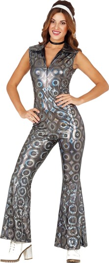 Fiestas Guirca Disco Jumpsuit Kostyme X-Large 86440