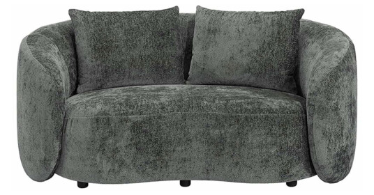 Dome loveseat moment grey