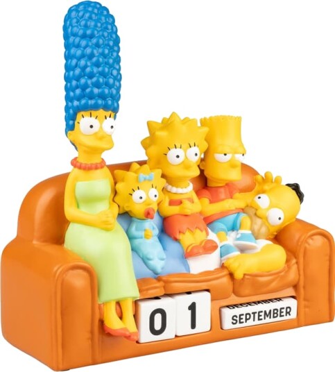 Grupo Erik The Simpsons 3D evighetskalender Grupo Erik The Simpsons 3D evighetskalender