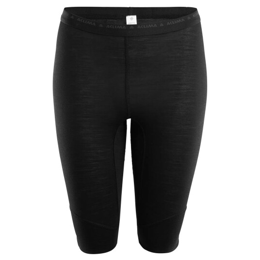 Aclima LightWool Shorts Long Women Sort S Woman