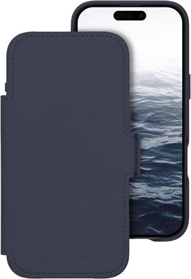 Dbramante1928 Lynge - Lommebok For Mobiltelefon - Magsafe-Samsvar - Deep Water - For Apple Iphone Air