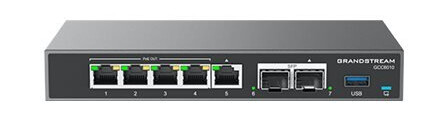 Grandstream Gwn6000 Series Gcc6010 - Ruter 5-Port Switch / 2-Port Sfp Switch - 1Gbe, 2.5Gbe - Veggmonterbar