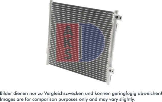 Kondensator, klimaanlegg AKS DASIS 422117N