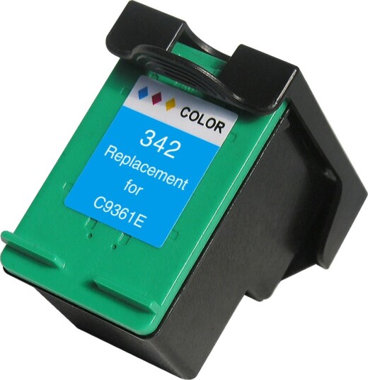 Blekkpatron til HP 342XL / renovert fargepatron C9361EE / passer HP PSC, Photosmart og Deskjet