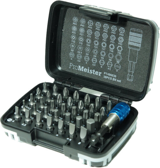 Promeister Bitssett 1/4 36 Deler