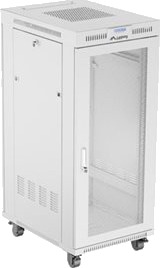 Lanberg Ff01 Series Rack Skap 600 X 800 Flat Pack With Mesh Door