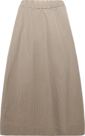 nué notes Smith Skirt 187 CAMEL CHECK 40