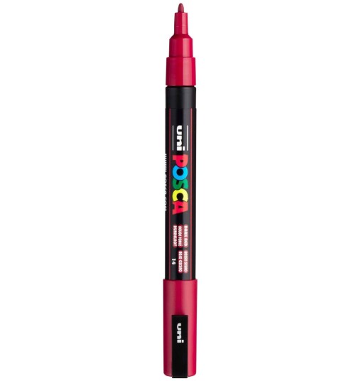 Posca Posca Marker PC-3M Fine Dark Red Posca Posca Marker PC-3M Fine Dark Red