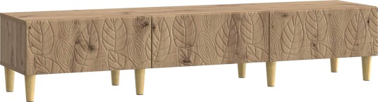 TV skap 147 x 34,5 x 30 cm Artisan eik Konstruert tre TV skap 147 x 34,5 x 30 cm Artisan eik Konstruert tre