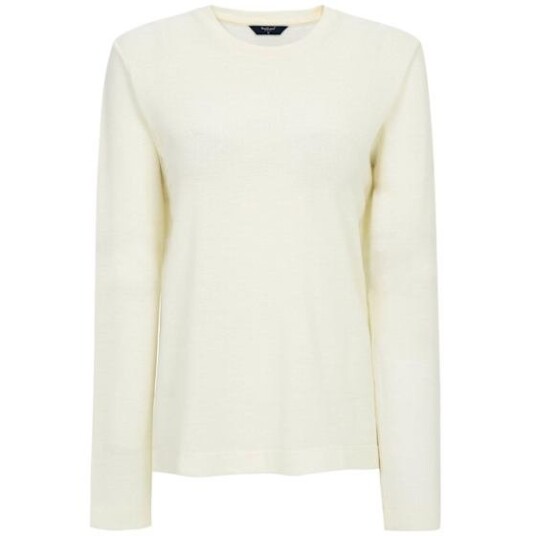 WoolLand Lågen LS Top Dame Snow White L