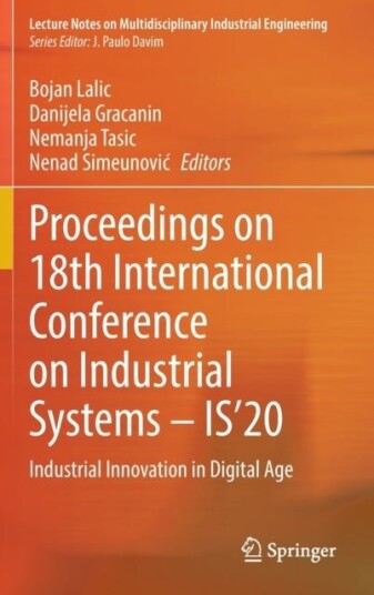 Proceedings on 18th International Conference on Industrial Systems ¿ IS¿20