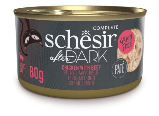 Schesir After Dark Pate Chicken And Beef