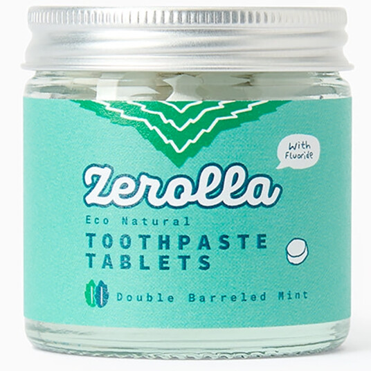 Naturlig tannkremtabletter ZEROLLA Eco Natural Double Mint 100 pcs. Naturlig tannkremtabletter ZEROLLA Eco Natural Double Mint 100 pcs.