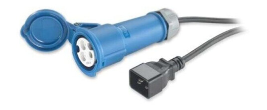 APC 16A C20 til IEC 309F Strømkabel 2.5 m Svart APC 16A C20 til IEC 309F Strømkabel 2.5 m Svart