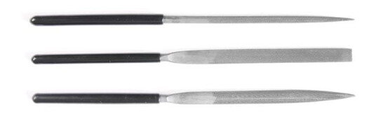 Tamiya Basis Filsett Medium Double-Cut (3stk.)