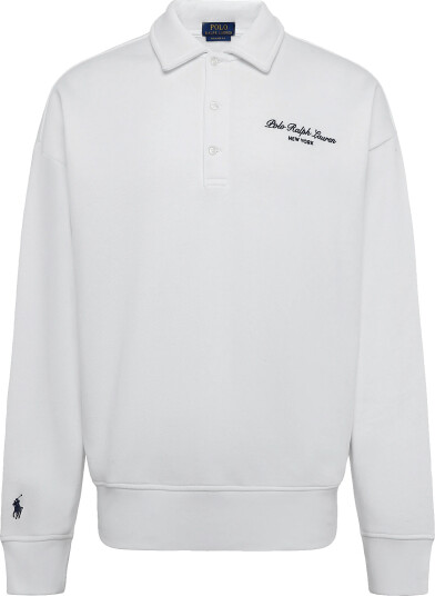 Polo Ralph Lauren Seasonal Fleece Knt Sweatshirt White S