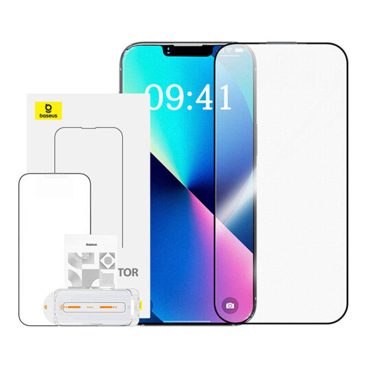 Baseus Crystalline Anti-Glare Iphone 12 Promax Tempered Glass