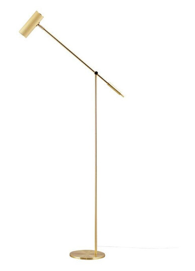 Hubble Read Gulvlampe Brushed Brass - Globen Lighting Hubble Read Gulvlampe Brushed Brass - Globen Lighting