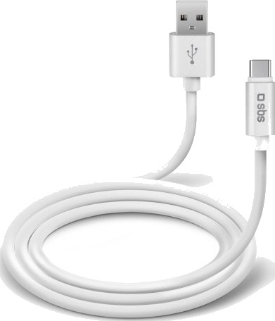Sbs Tecablpolotypecw 1 M Usb A Usb C Usb 2.0 Hvit Sbs Tecablpolotypecw 1 M Usb A Usb C Usb 2.0 Hvit