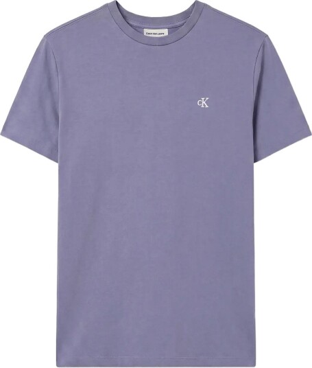 Calvin Klein Jeans Ss Classic Monogram Tee Purple XL