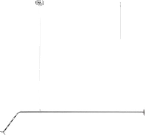 Aldex Pure taklampe krom
