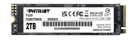Patriot-Minne P320 2Tb M.2