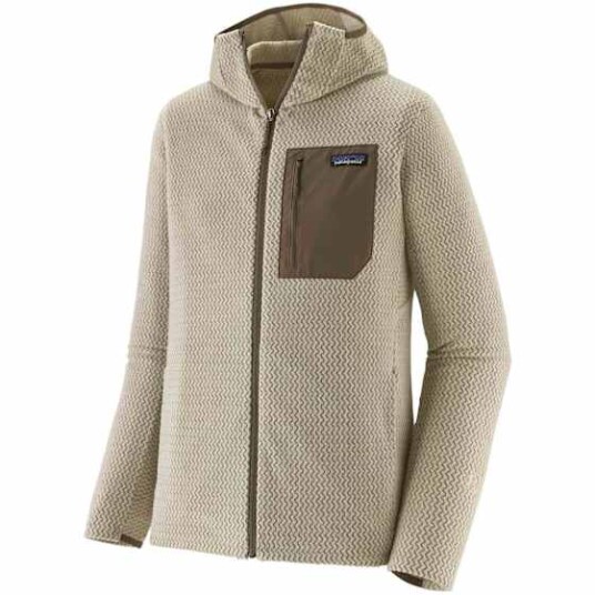 Patagonia R1 Air Full Zip Hoody Herre Plcn/Pelican L Patagonia R1 Air Full Zip Hoody Herre Plcn/Pelican L