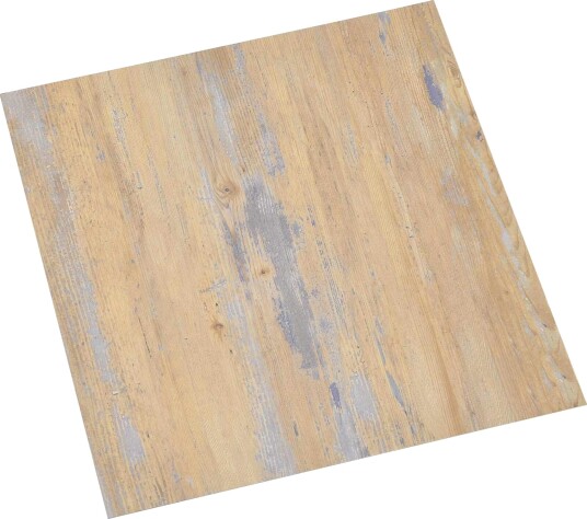 Selvheftende Gulvplanker 30,5 x 30,5 cm 20 pcs PVC Brun og Grå