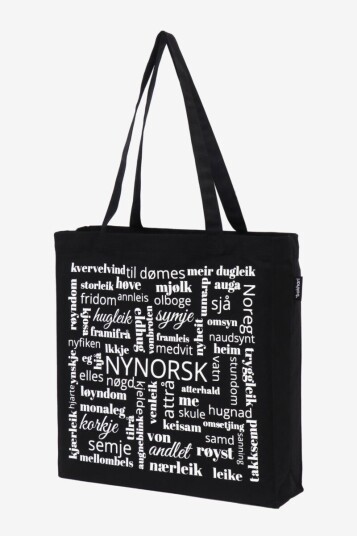 Handlenett Bokhari Nynorsk sort
