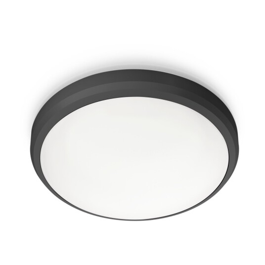 PHILIPS DORIS LED UTENDØRS TAKLAMPE 6W 4000K SVART 929003190901