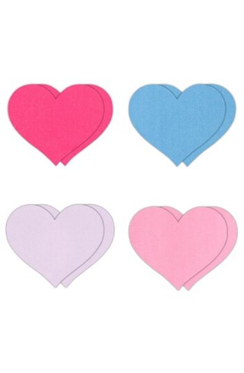 Pretty Pasties Heart II Assorted 4 Pair Pretty Pasties Heart II Assorted 4 Pair