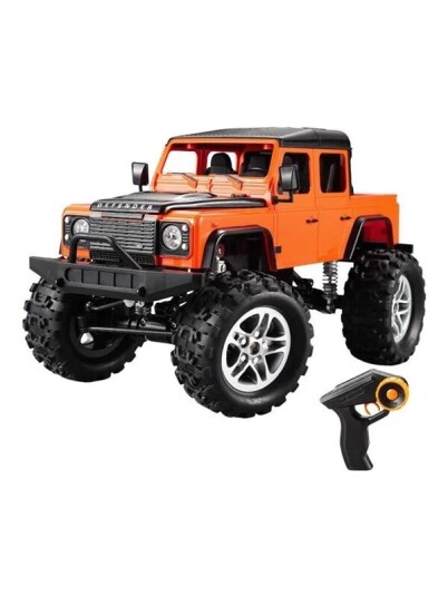 Double Eagle Remote-controlled car 1:14 orange Land Rover Defender Pick-up E332-003