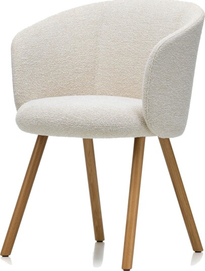 Vitra Mikado Spisestol med Armlener Elfenben/perle Vitra Mikado Spisestol med Armlener Elfenben/perle