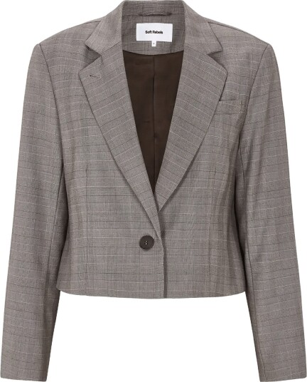 Soft Rebels Srviviana Blazer Brown L