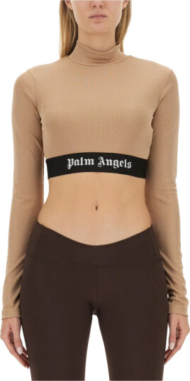 Palm Angels Dame Topper Beige M, Palm Angels Dame Topper Beige M,