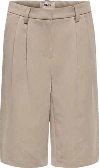 Kids Only Shorts Bred KogHattie Zal Taupe Grå/Melange Kids Only 14 år 164 Shorts Brun