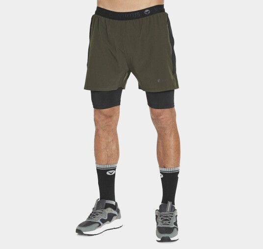 Dylan M 2 In 1 Stretch Shorts Rosin 3xl Løpeshorts Dylan M 2 In 1 Stretch Shorts Rosin 3xl Løpeshorts