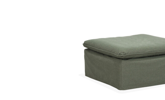 Soffadirekt MOLSTER Dover Grand Deluxe fotskammel Grønn Soffadirekt MOLSTER Dover Grand Deluxe fotskammel Grønn