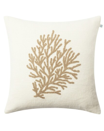 Chhatwal & Jonsson Coral Putetrekk 50x50 cm Off white/Khaki
