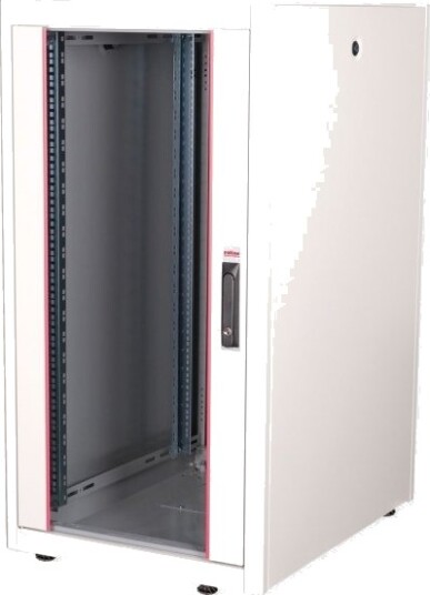 Roline 26.21.0032 Frittstående Hylle 22U 600 Kg Rack Skinner Justerbare Bein 51 Kg